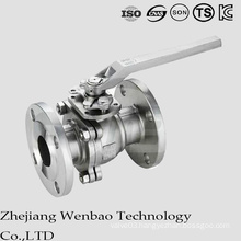 ANSI 2PC Split Body Manual Flange Ball Valve Class 150/300